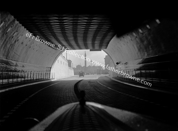 MERSEY TUNNEL THROUGH WINDSCREEN